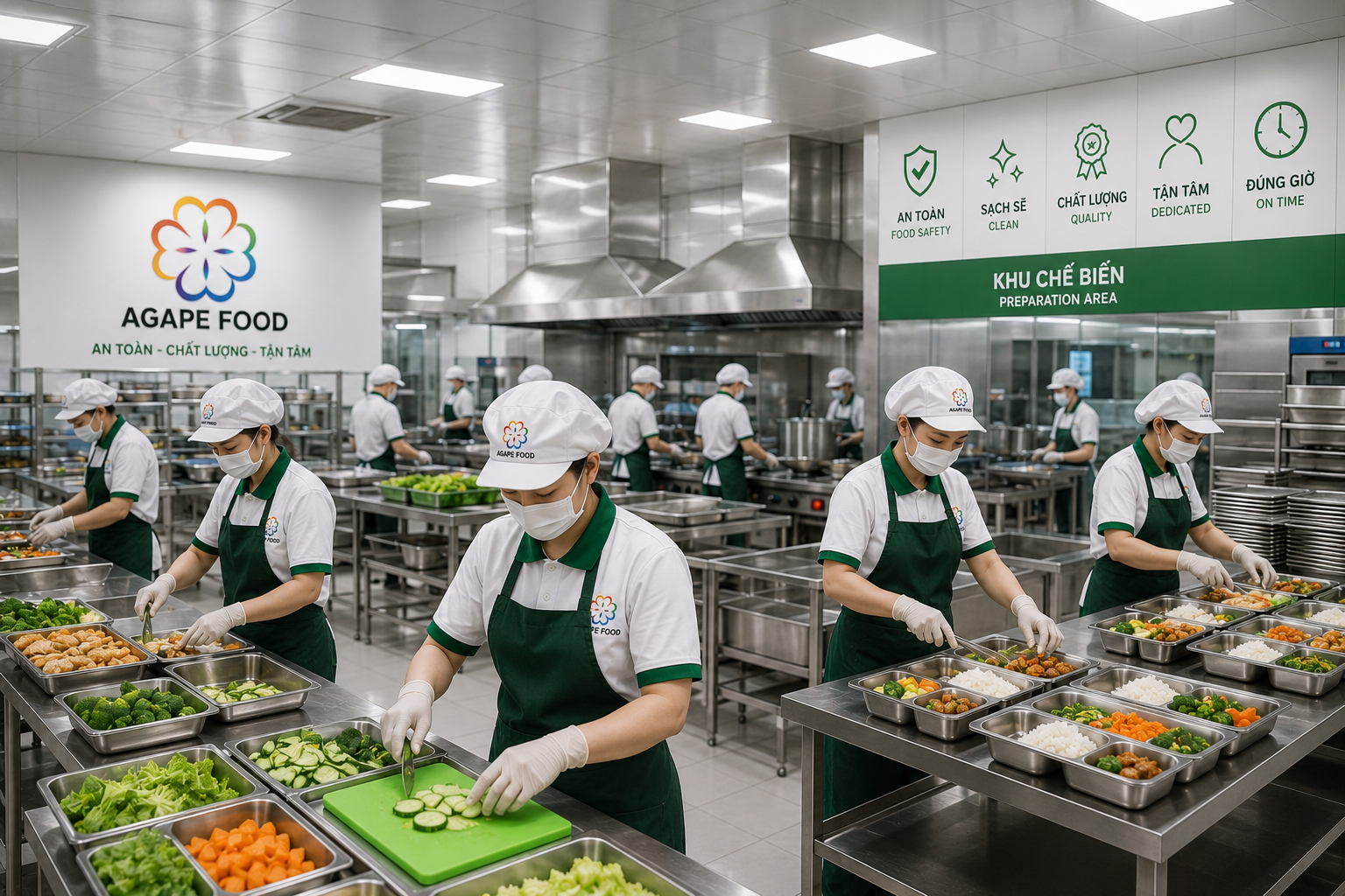 Khu chế biến Agape Food